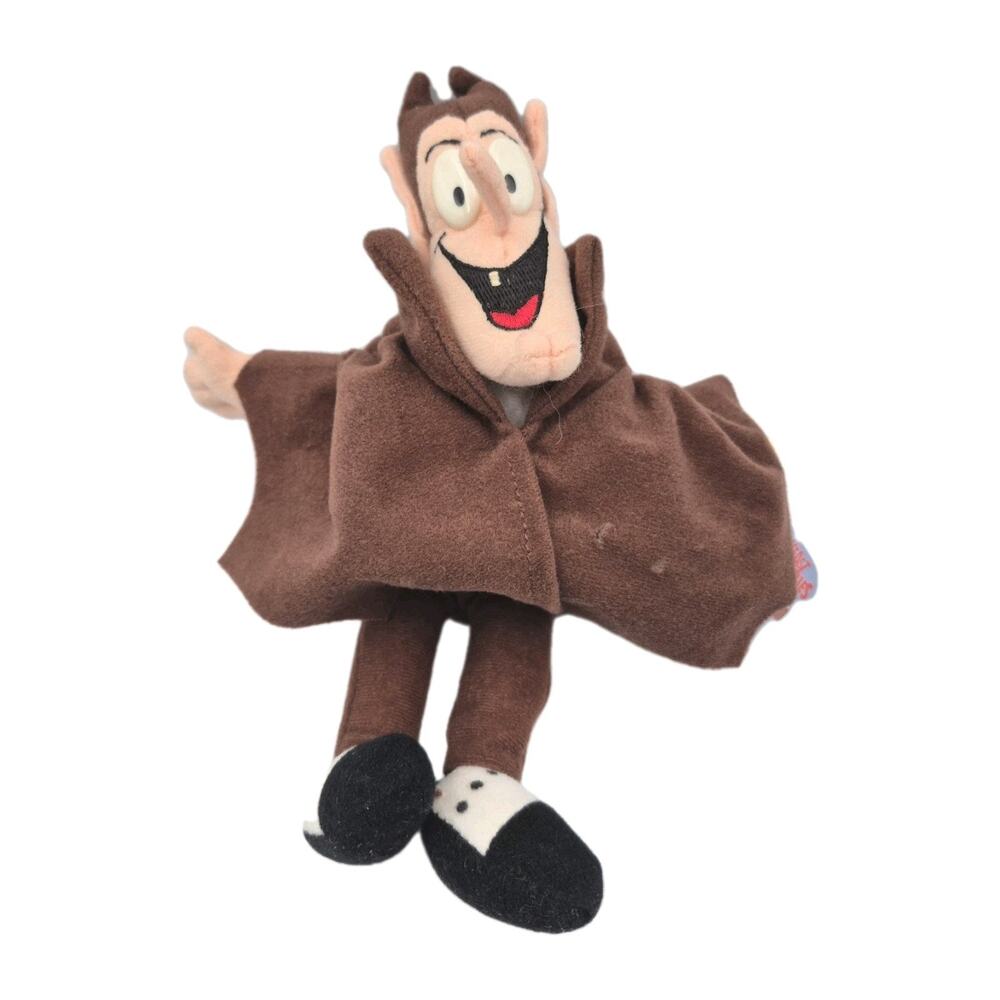 Vintage 1997 Count Chocula Big G Breakfast Babies Beanie Plush with Tag 9"